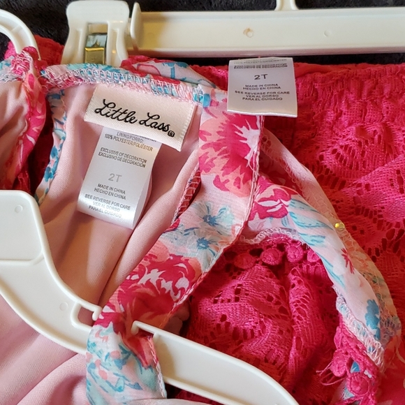 Pink flower top and pink short set - Picture 5 of 5